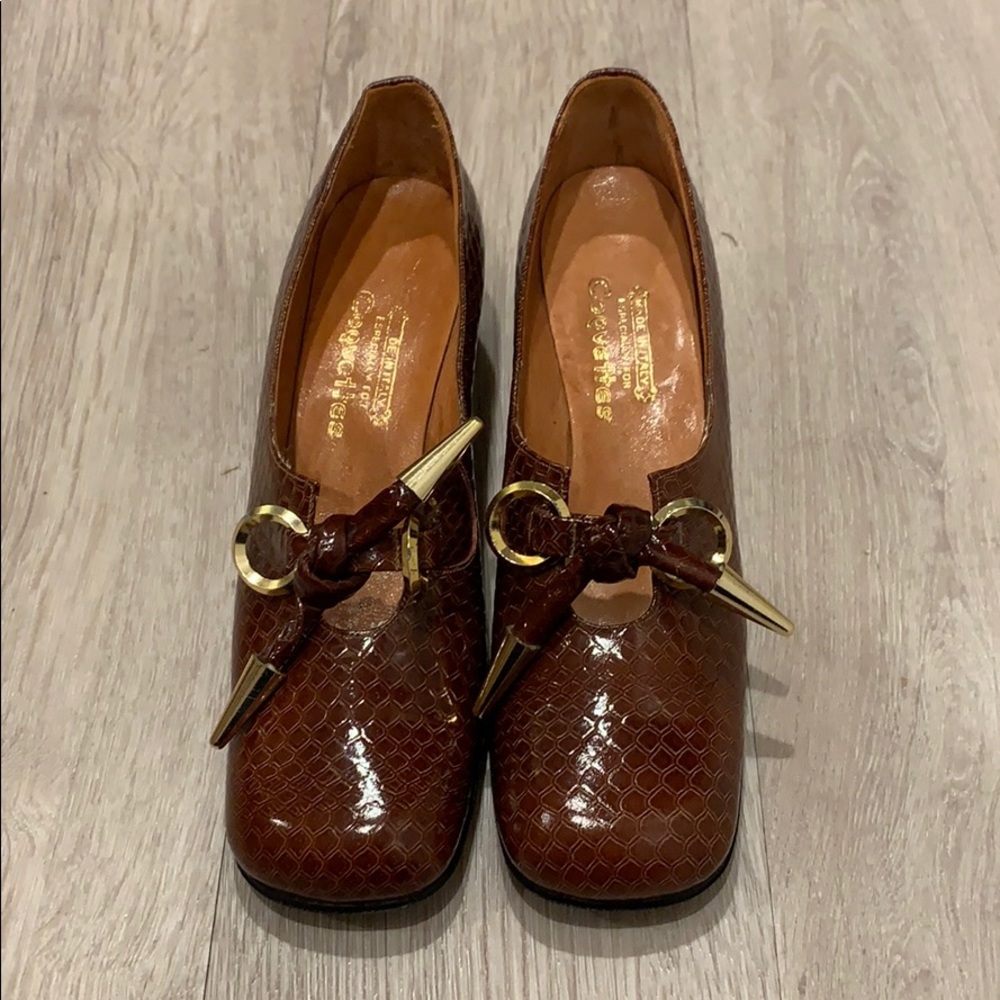 Vintage leather shoes